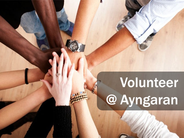 Be a Volunteer | Get Involved | Ayngaran Foundation | Spiritual Non Profit Organization | Palani | Tamil Nadu